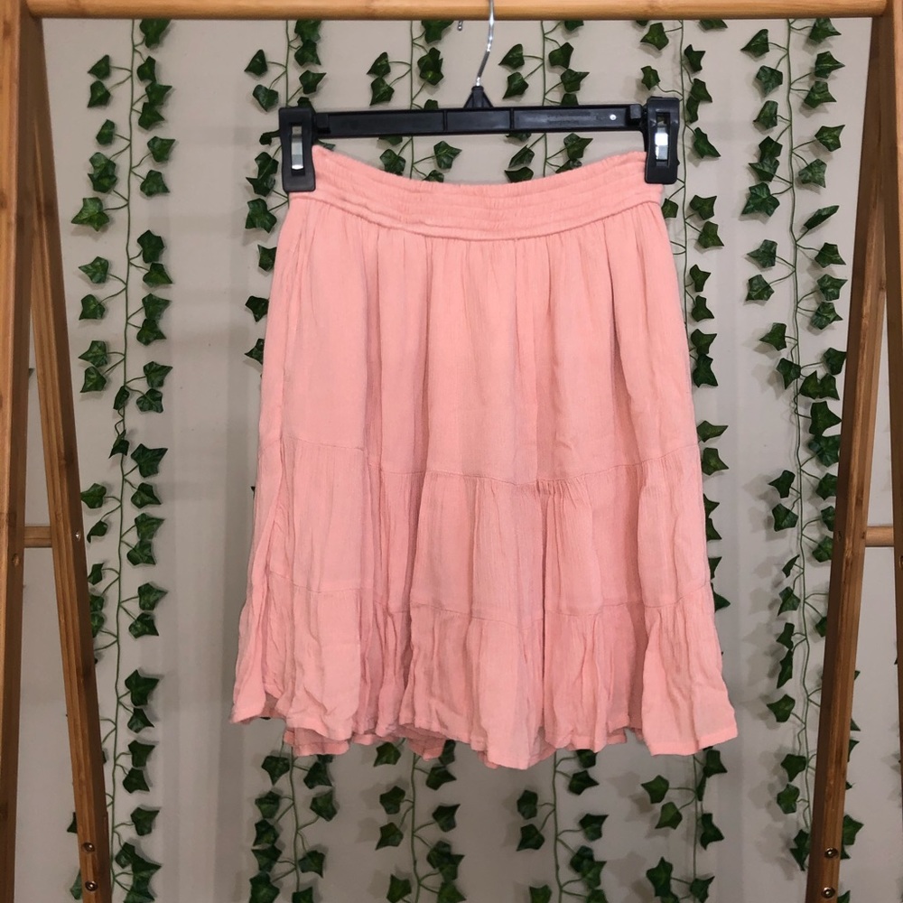 hollister pink skirt